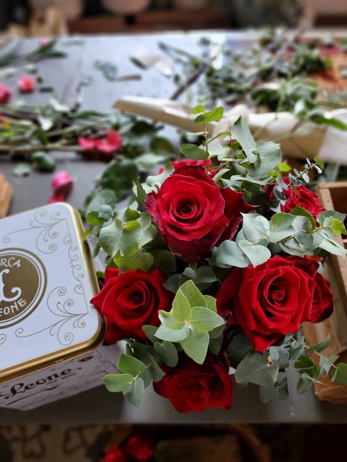 Flower Box Fiori Freschi piccola