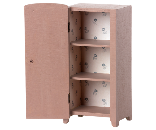 Armadio rosa in miniatura