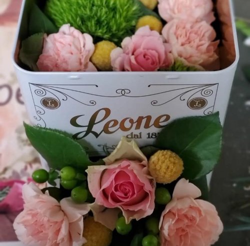 Latta Leone Fiorita Dispenser